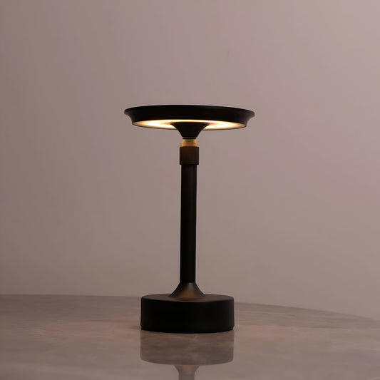 Tischlampe LED Dimmbar Kabellos Warmweiß aus Aluminium Modern