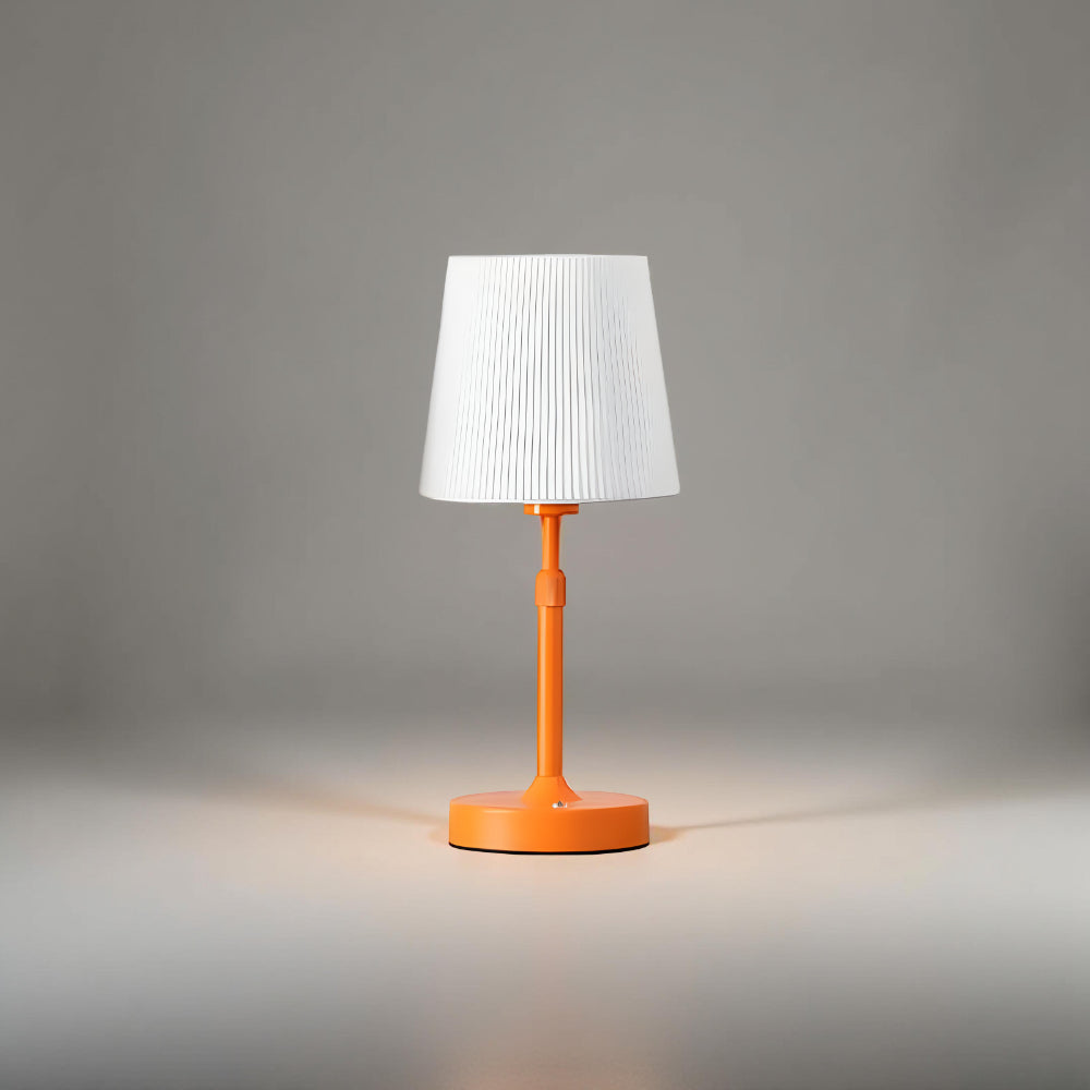 Tischlampe LED Dimmbar Kabellos Warmweiß aus Aluminium Modern