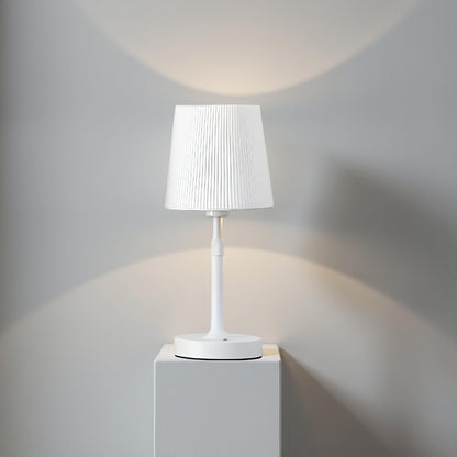 Tischlampe LED Dimmbar Kabellos Warmweiß aus Aluminium Modern