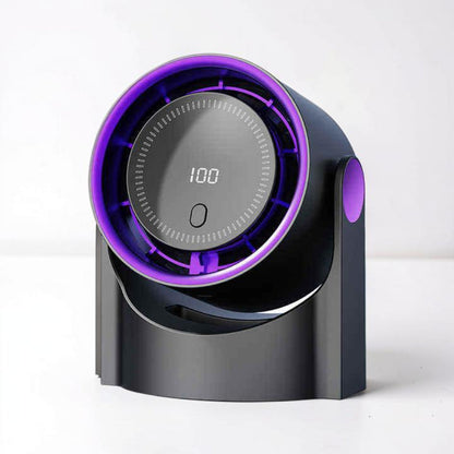 USB Table Fan Portable Swivel Air Cooler