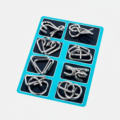 Puzzle game thinking game metal patience game logic game set children