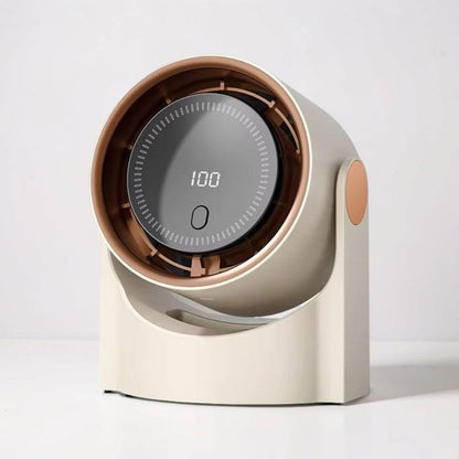USB Table Fan Portable Swivel Air Cooler