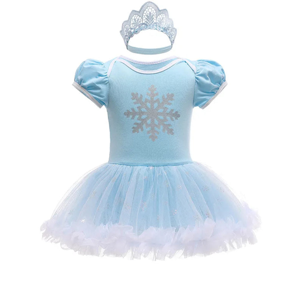 Costume di Halloween per bambini, set vestito in tulle da principessa