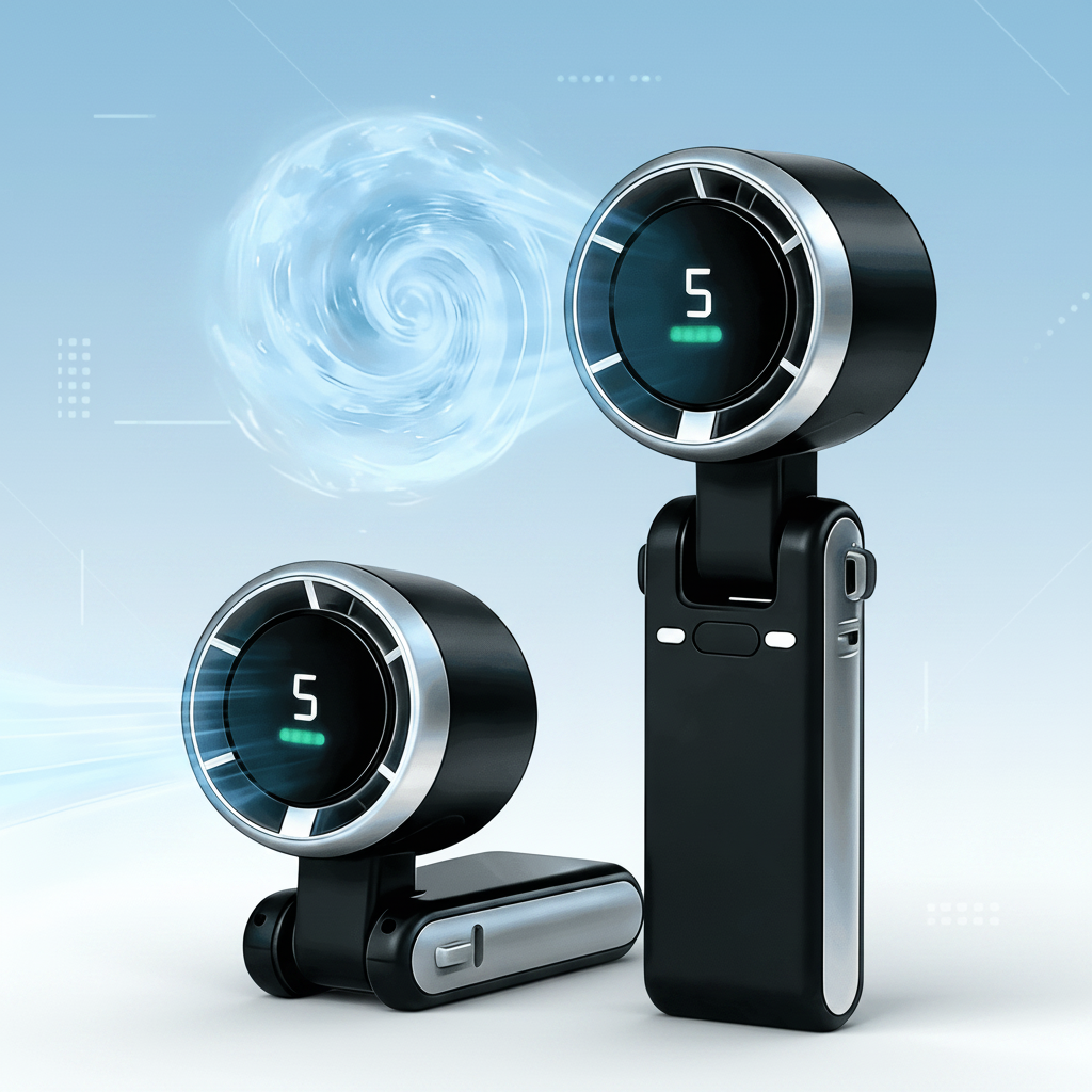 Ventilatore USB Mini Portatile Raffreddamento Silenzioso