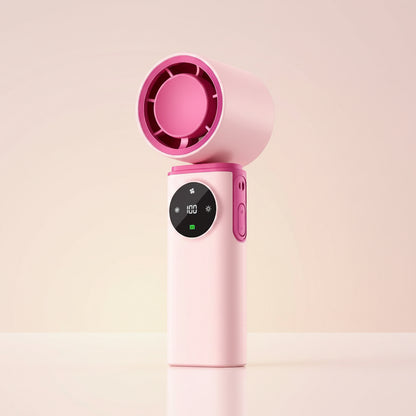 Ventilador Portátil USB Recargable Silencioso Mano