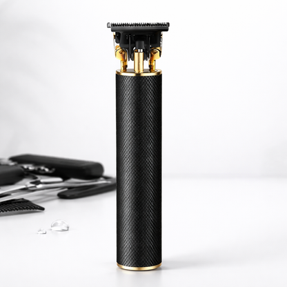 Cortapelos Profesional para Hombre Recortadora de Barba Contornos Metal