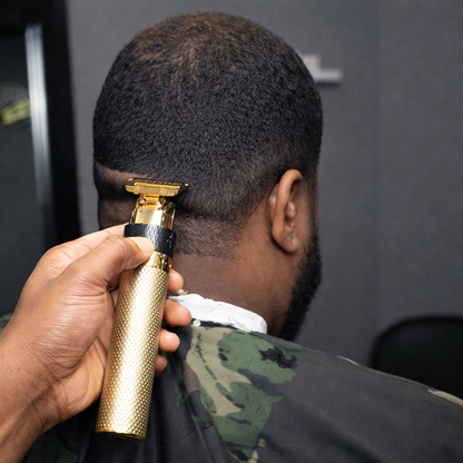 Cortapelos Profesional para Hombre Recortadora de Barba Contornos Metal
