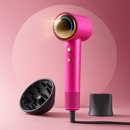 Haartrockner Ionen Föhn Schnell Trocknend Leicht Reise Föhn