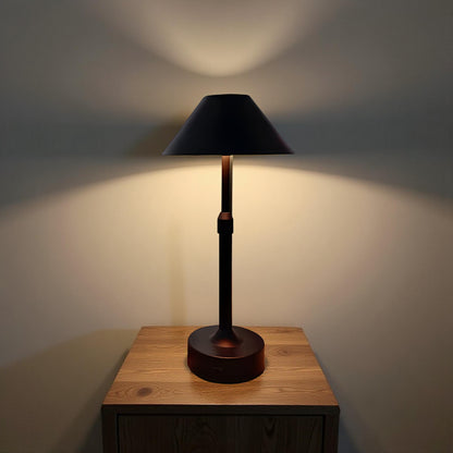 Tischlampe LED Dimmbar Kabellos Warmweiß aus Aluminium Modern