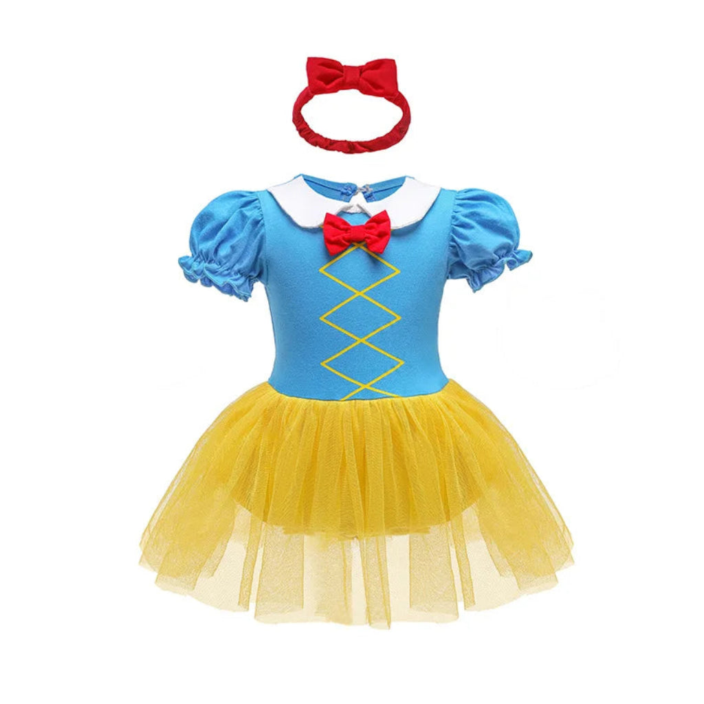 Costume di Halloween per bambini, set vestito in tulle da principessa