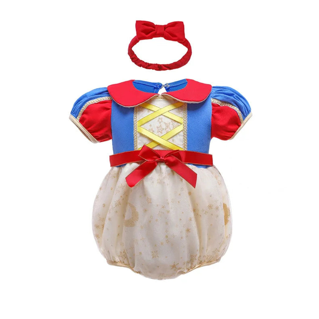 Costume di Halloween per bambini, set vestito in tulle da principessa