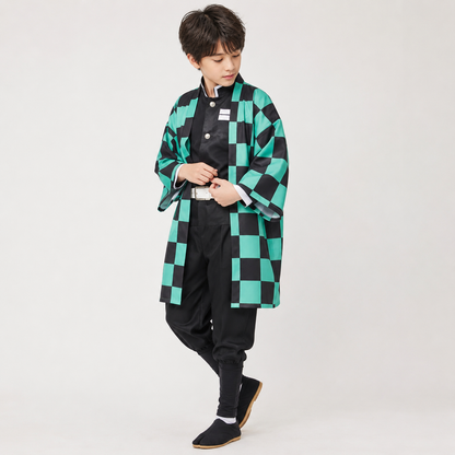 Costume di Halloween Anime Cosplay Completo Parrucca Accessori