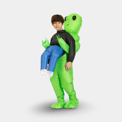 Halloween Kostüm Aufblasbares Alien Outfit Party Spaß