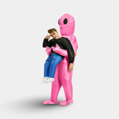 Halloween Kostüm Aufblasbares Alien Outfit Party Spaß