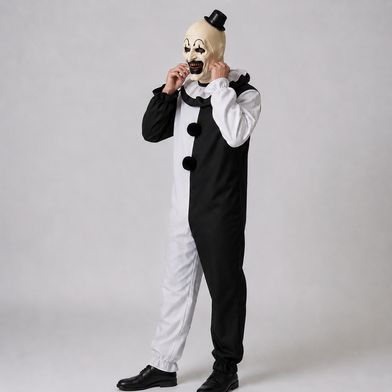 Halloween Kostüm Clown Horror Maske Erwachsene Party