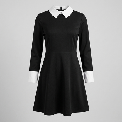 Costume di Halloween da donna set abito gotico con parrucca