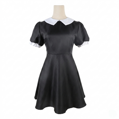 Costume di Halloween da donna set abito gotico con parrucca