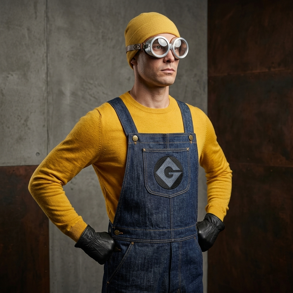 Halloween Costume Kids Overalls Comic Outfit