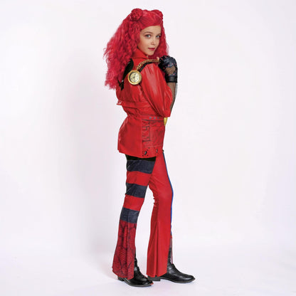 Costume di Halloween per bambini, outfit per festa, parrucca, accessori
