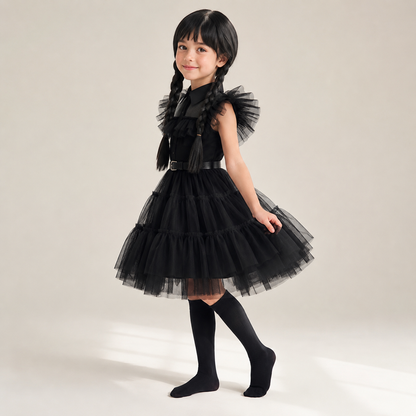 Déguisement Halloween enfant robe de princesse ensemble