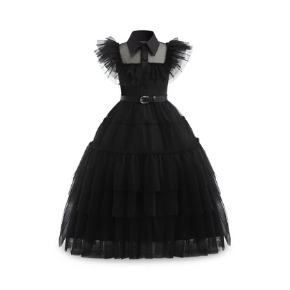 Déguisement Halloween enfant robe de princesse ensemble