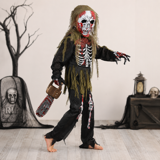 Déguisement Halloween enfant zombie squelette