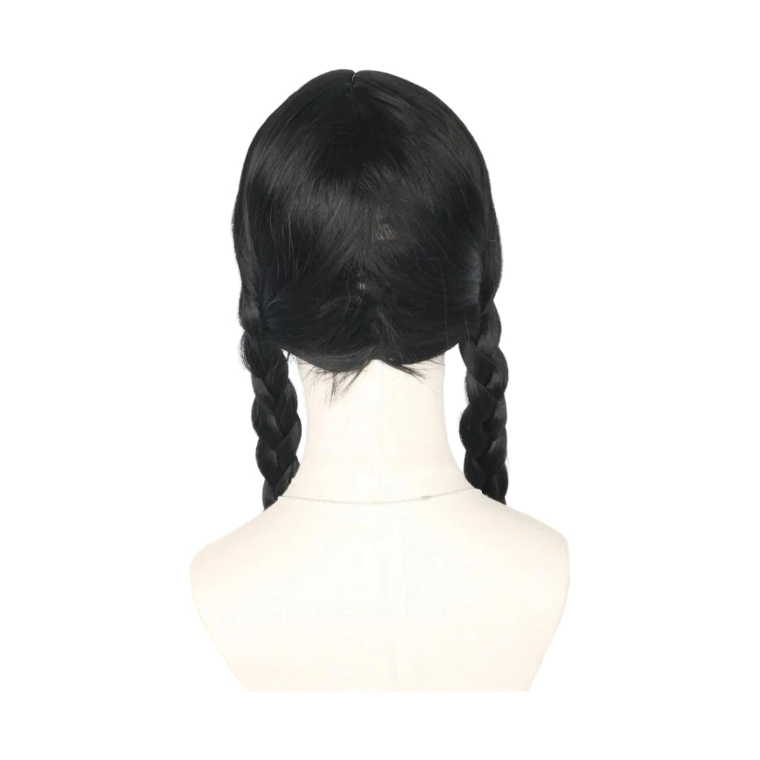 Disfraz de Halloween Peluca para niña con trenzas