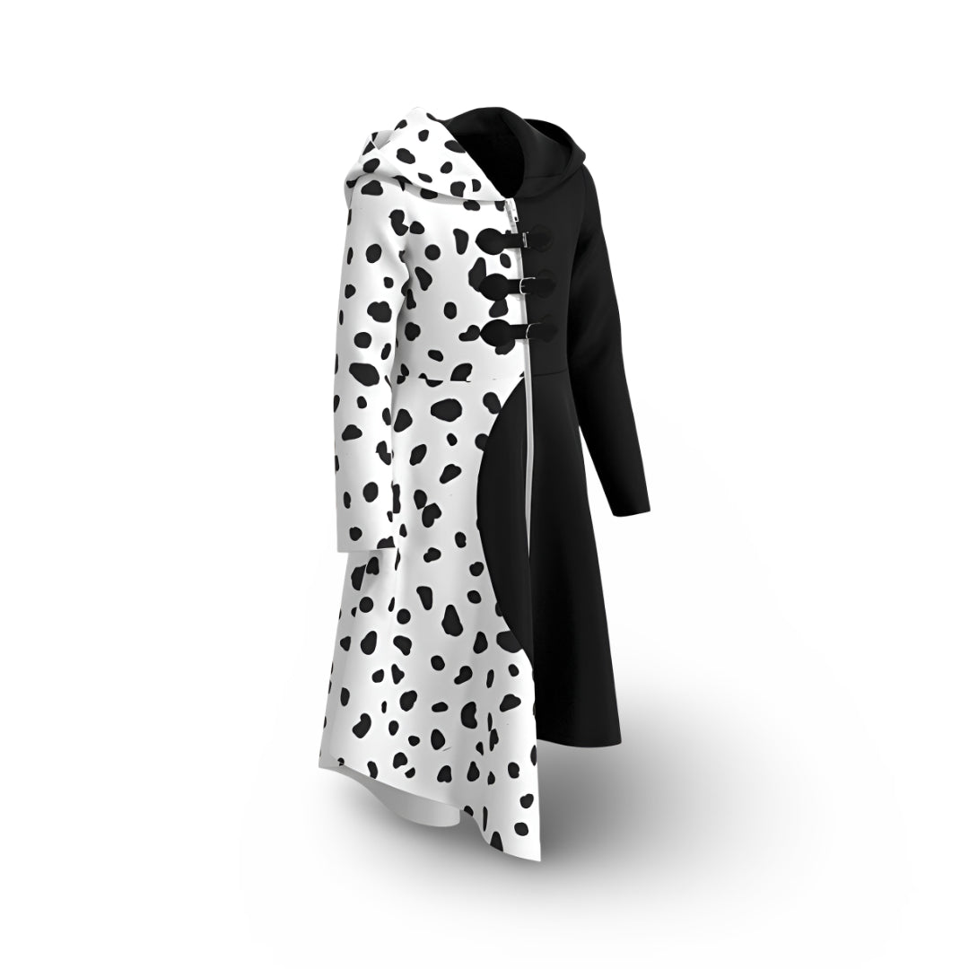 Costume di Halloween vestito a pois travestimento carnevale