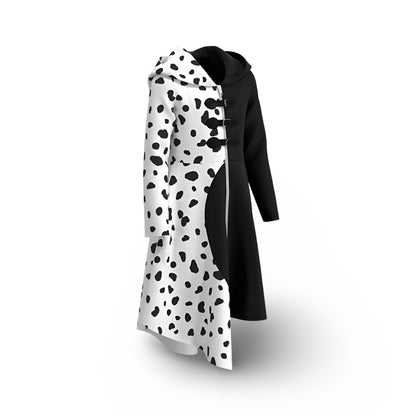 Costume di Halloween vestito a pois travestimento carnevale