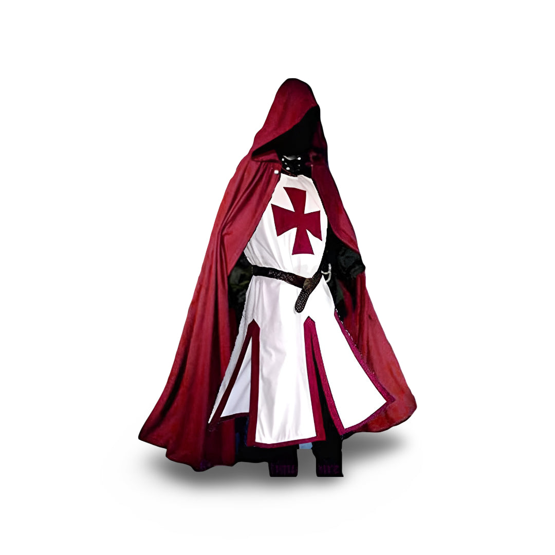 Disfraz de Halloween Caballero Capa Set de Fiesta Medieval