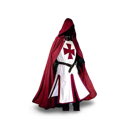 Disfraz de Halloween Caballero Capa Set de Fiesta Medieval