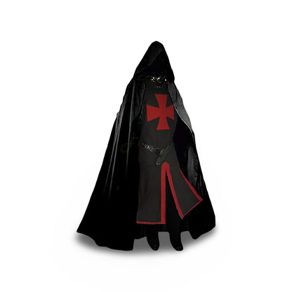 Disfraz de Halloween Caballero Capa Set de Fiesta Medieval