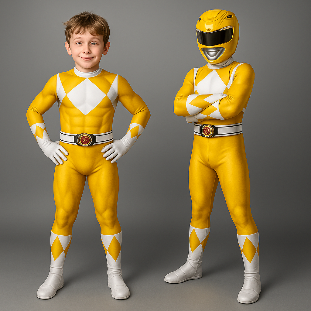 Kostüm Superheld Polyester Jumpsuit