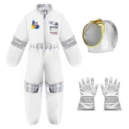 Costume di Halloween Set Cosplay Astronauta per Bambini