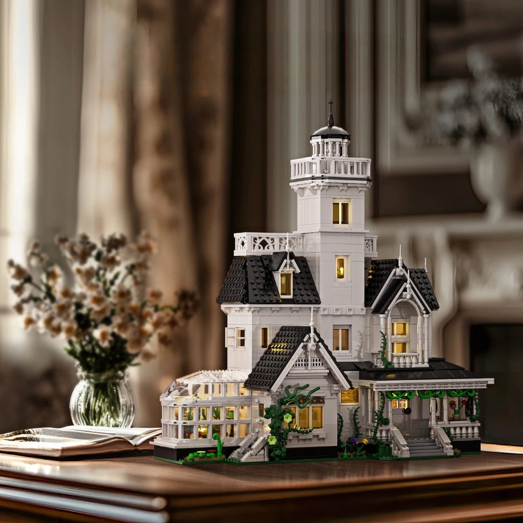 Halloween Toy Haunted House Building Block Set