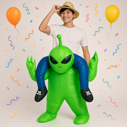 Costume d'extraterrestre gonflable Halloween adulte
