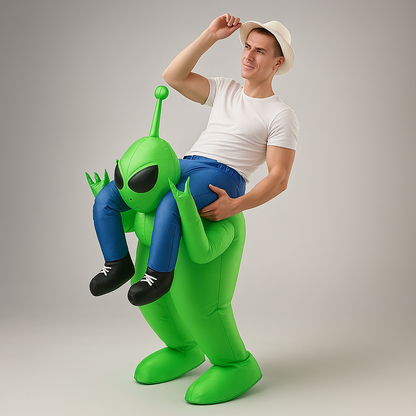 Costume d'extraterrestre gonflable Halloween adulte