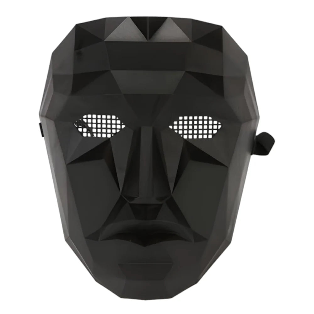 Roter Overall mit Maske Unisex Halloween Cosplay Kostüm
