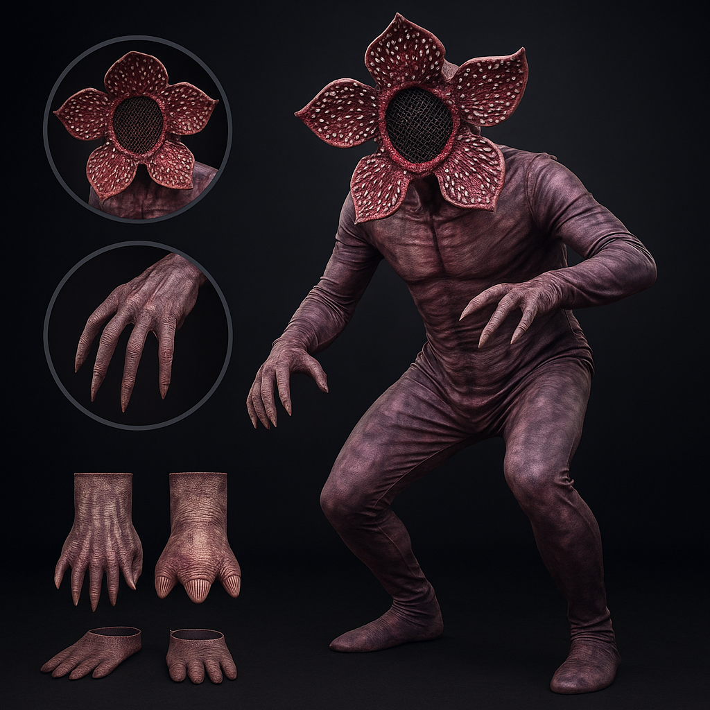 Horror Monster Kostüm Polyester Jumpsuit