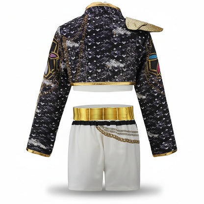 Halloween Kostüme Kinder Mädchen Tanzkleid Set