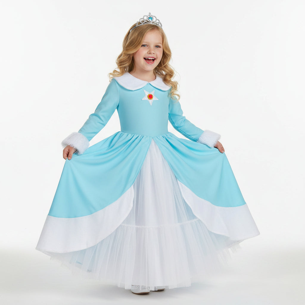 Set di costumi di Halloween con bacchetta magica e corone
