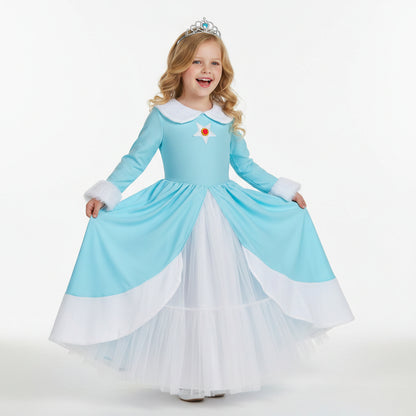 Set di costumi di Halloween con bacchetta magica e corone