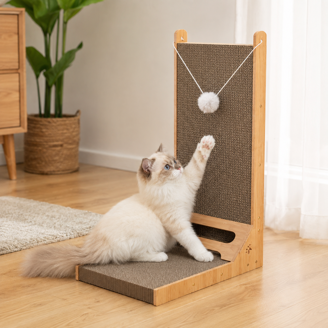 Haltbarer Kratzbaum Für Katzen Kratzbaum Mit Honigwaben Kern