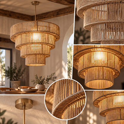 Handgefertigte Deckenleuchte Für Esszimmer Design