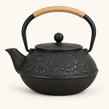 Handgemachte Teekanne Aus Gusseisen Japanisches Design