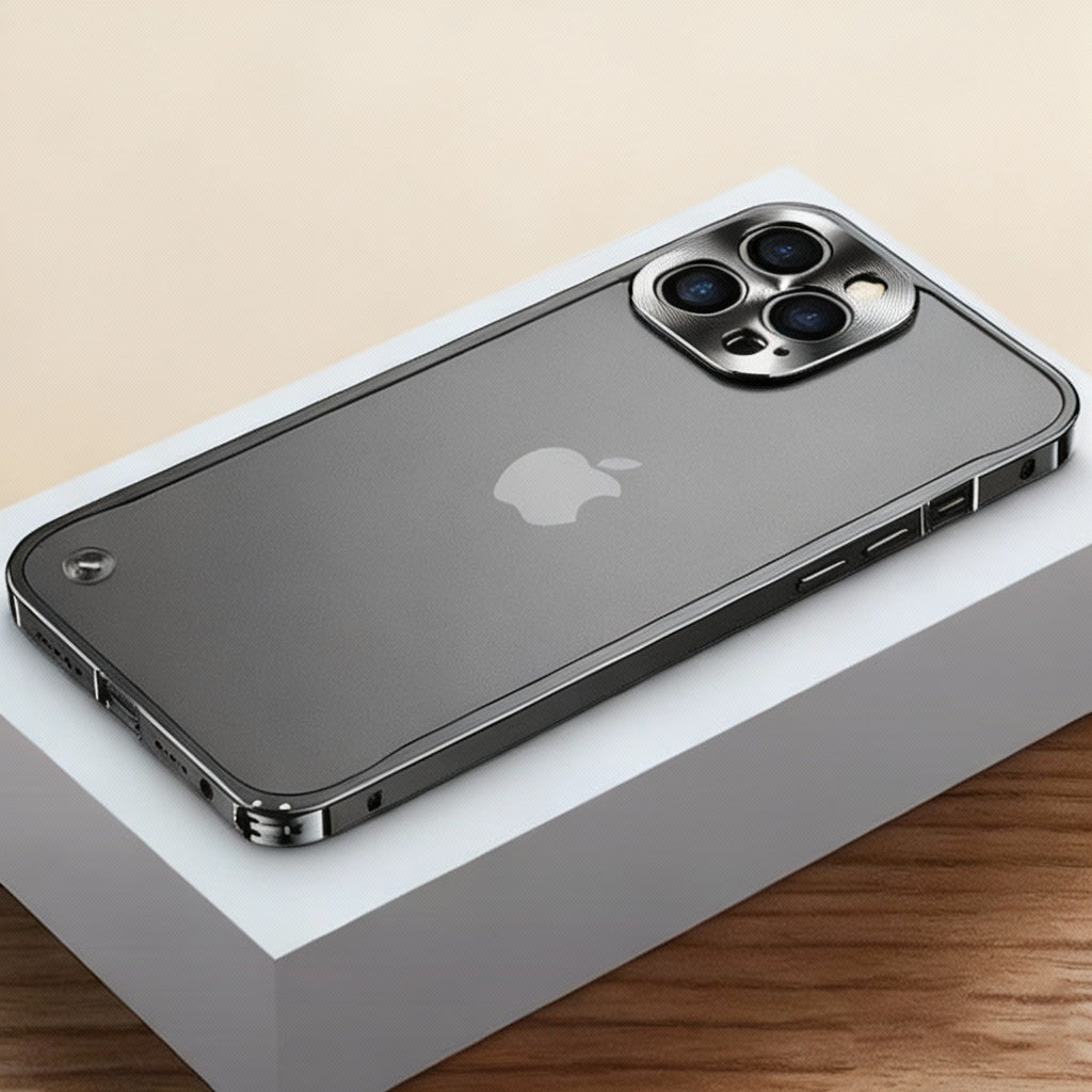 Handyhülle Aluminium Bumper Transparent Robust Schutzcase7