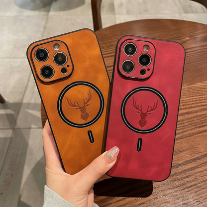 Handyhülle Leder Magnetisch Ring Halter Robust Schutzcase13