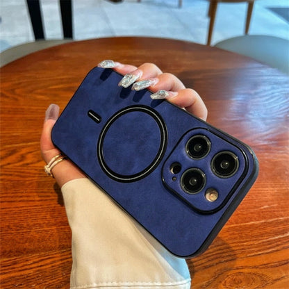 Handyhülle Leder Magnetisch Ring Halter Robust Schutzcase9