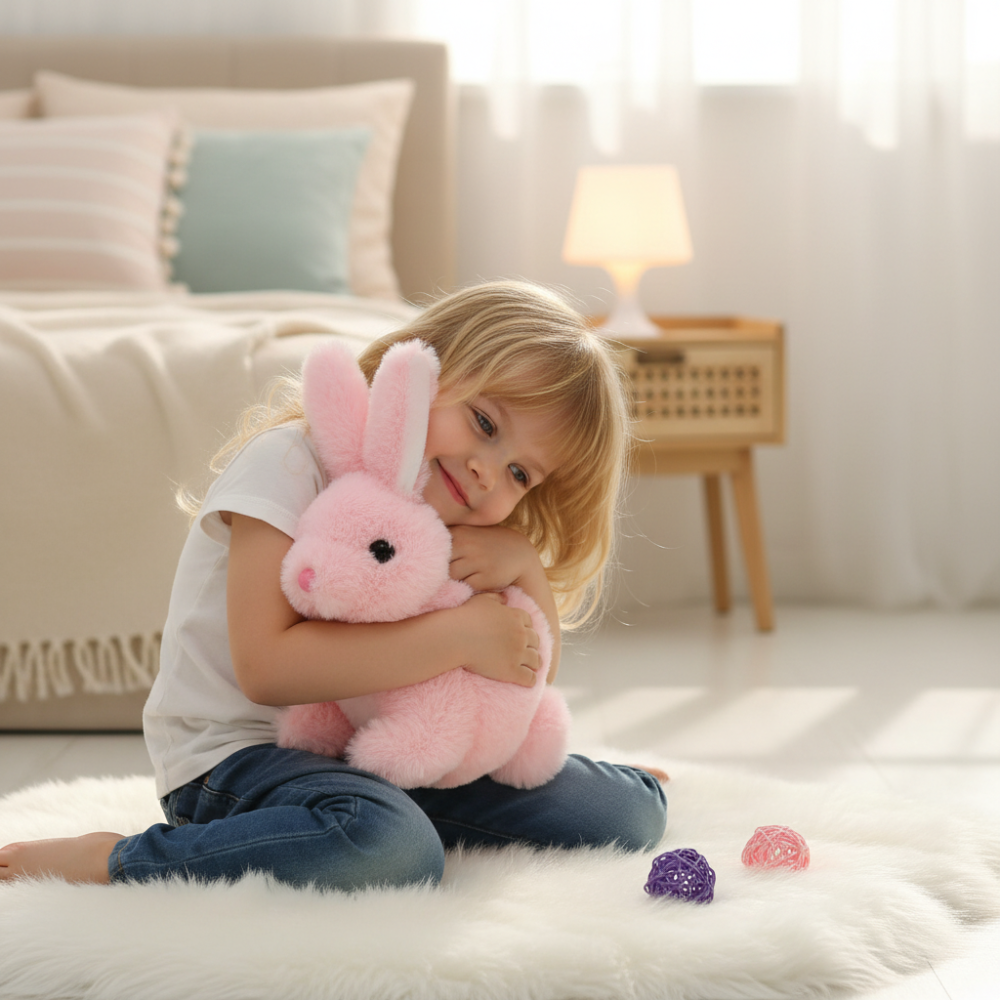 Interactive Bunny Toy Plush Moving Rabbit