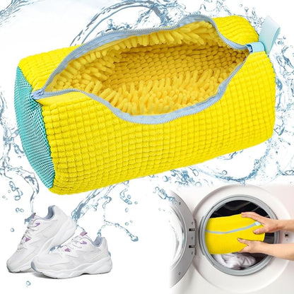 Household Accessories Shoe Washing Bag Microfiber Cleaning Bag